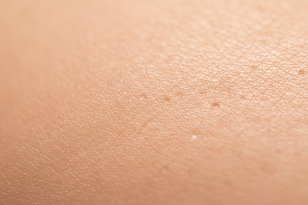 close up of good skin